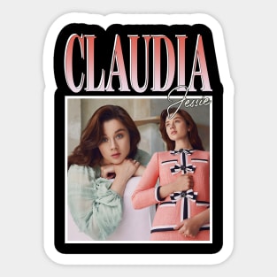 Claudia Jessie Sticker